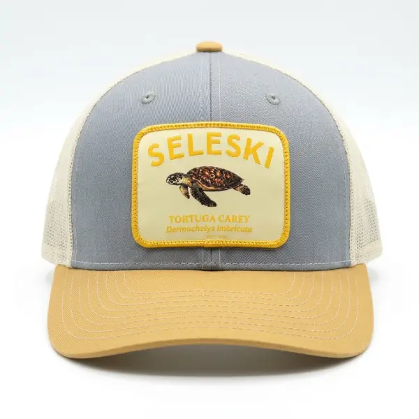 Gorra Beige, gris y blanco